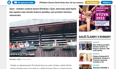 Čtyřsetletá Dřevěnka se už probouzí k životu